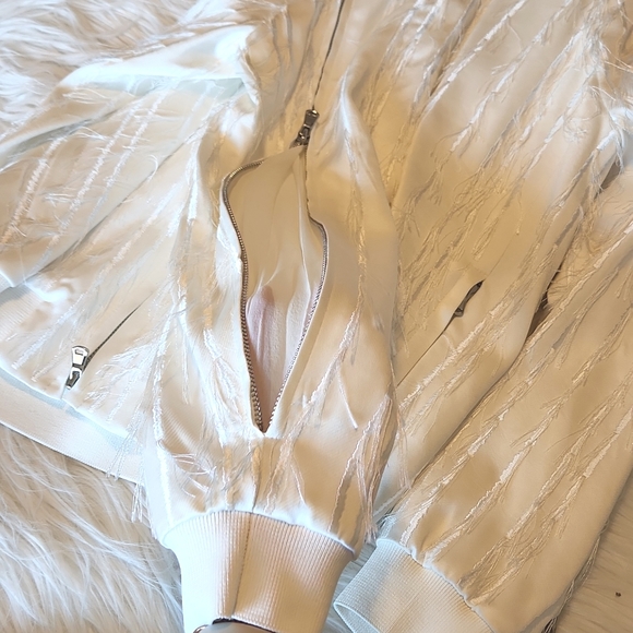 NWT 3.1 Phillip Lim White Bomber Jacket size 6 - Picture 16 of 17